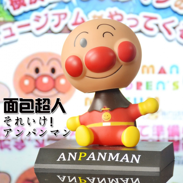 Figure Anpanman Shaking head ornaments 8.6CM