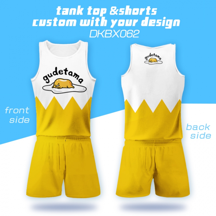Vest  Gudetama Veshsuit S M L XL XXL
