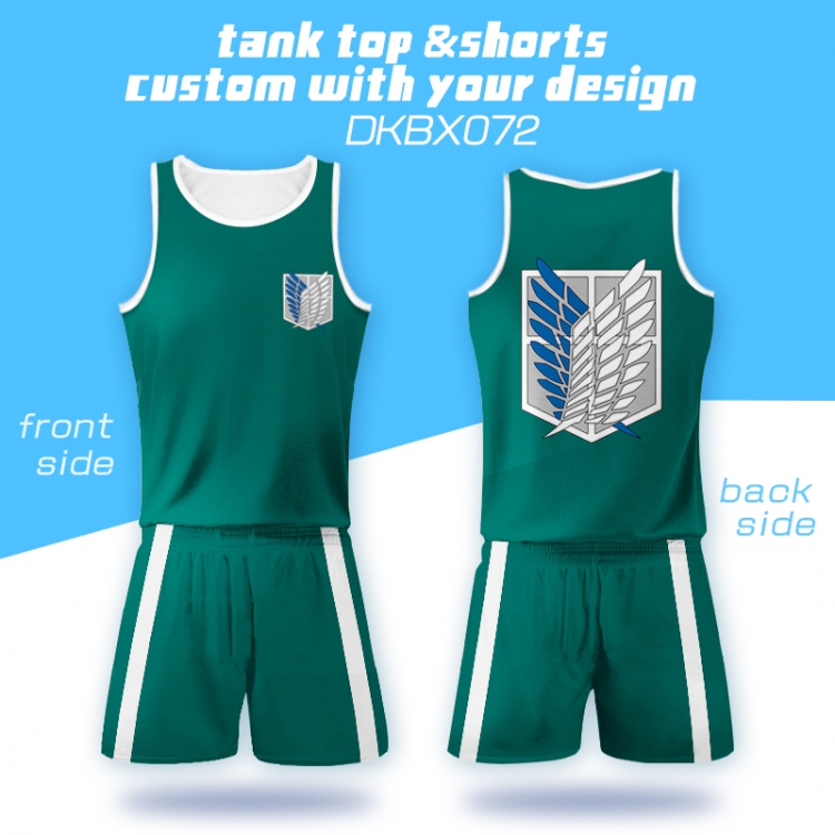 Vest Shingeki no Kyojin Veshsuit S M L XL XXL