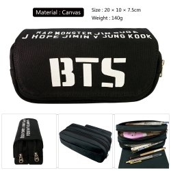 BTS Canvas Pencil Bag