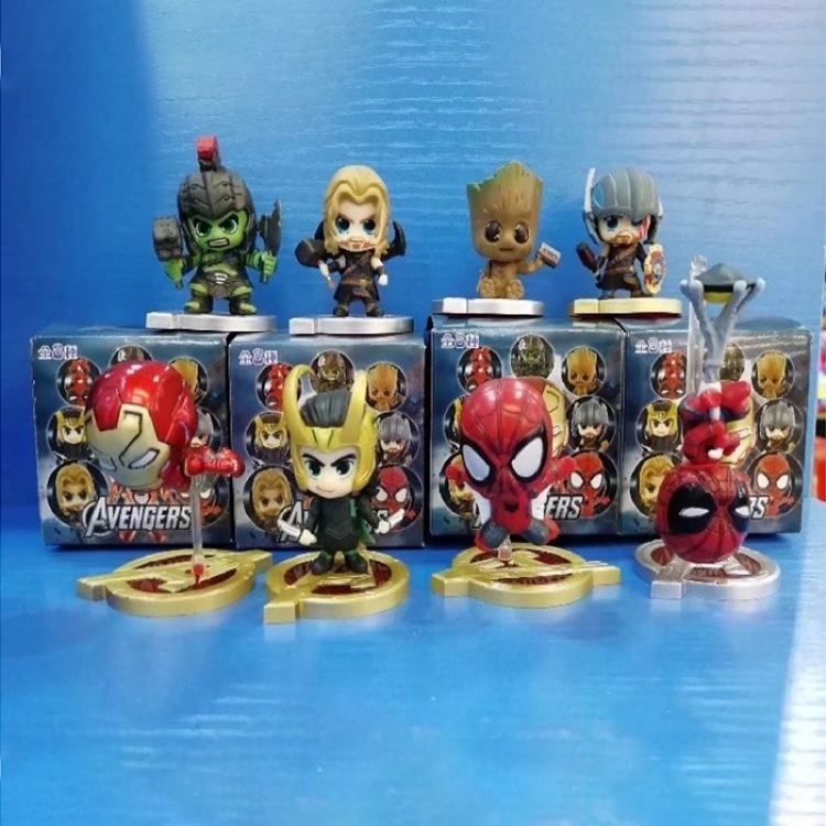Figure The avengers allianc price for 8 pcs a set 5CM