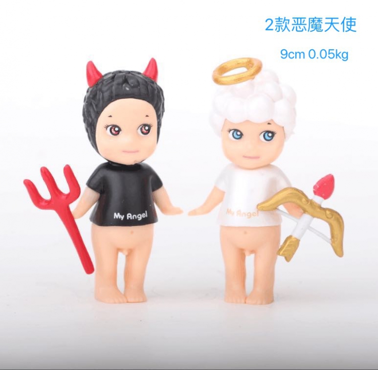 Figure Devil Angel price for 2 pcs a set 9CM 50G