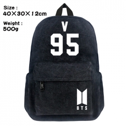 Canvas Bag BTS V Backpack