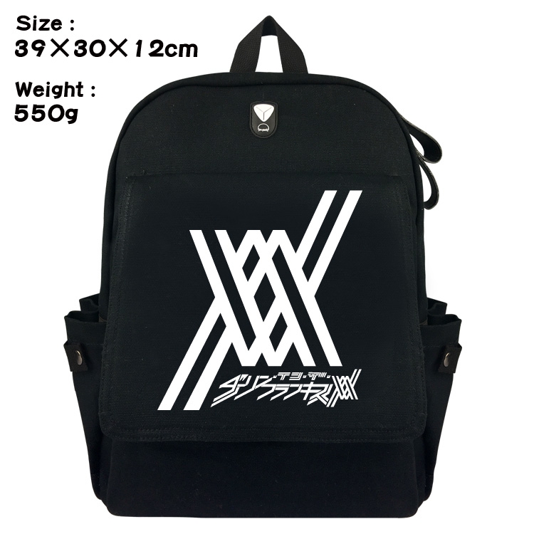 Canvas Bag Darling in the Franxx Backback