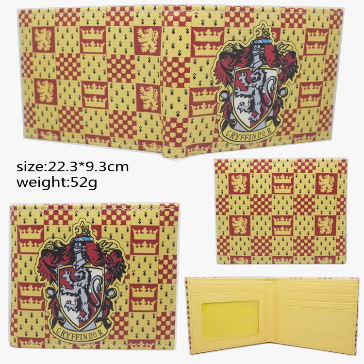 Harry Potter Gryffindor PU Short Wallet