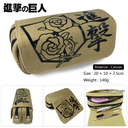 Canvas Pencil Bag Shingeki no ...