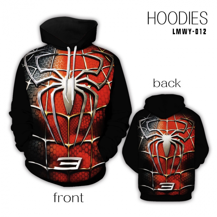 Sweater Spiderman S M L XL XXL XXXL LMWY012