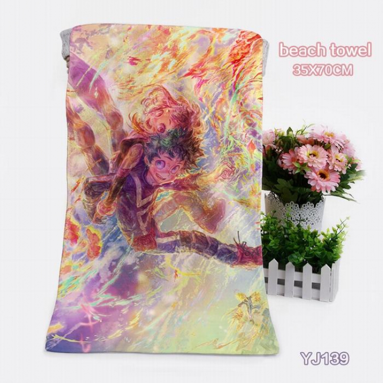 My Hero Academia Anime bath towel 35X70CM YJ139