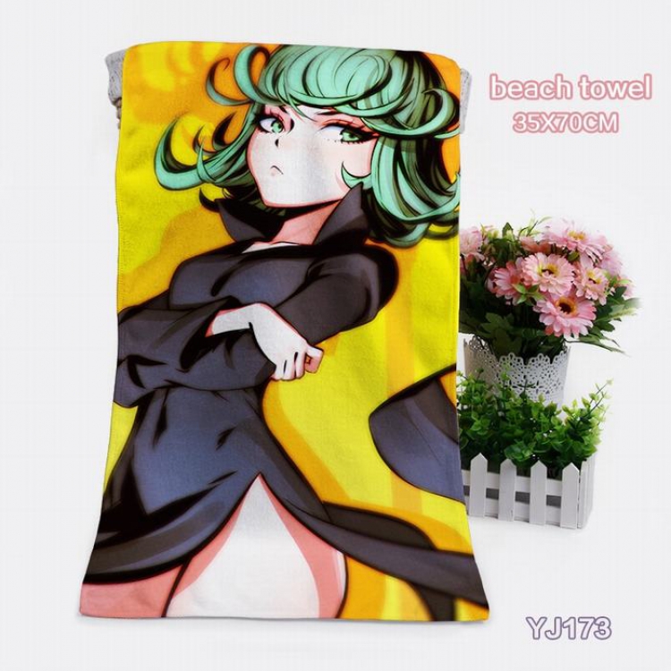 One Punch Man Anime bath towel 35X70CM YJ173