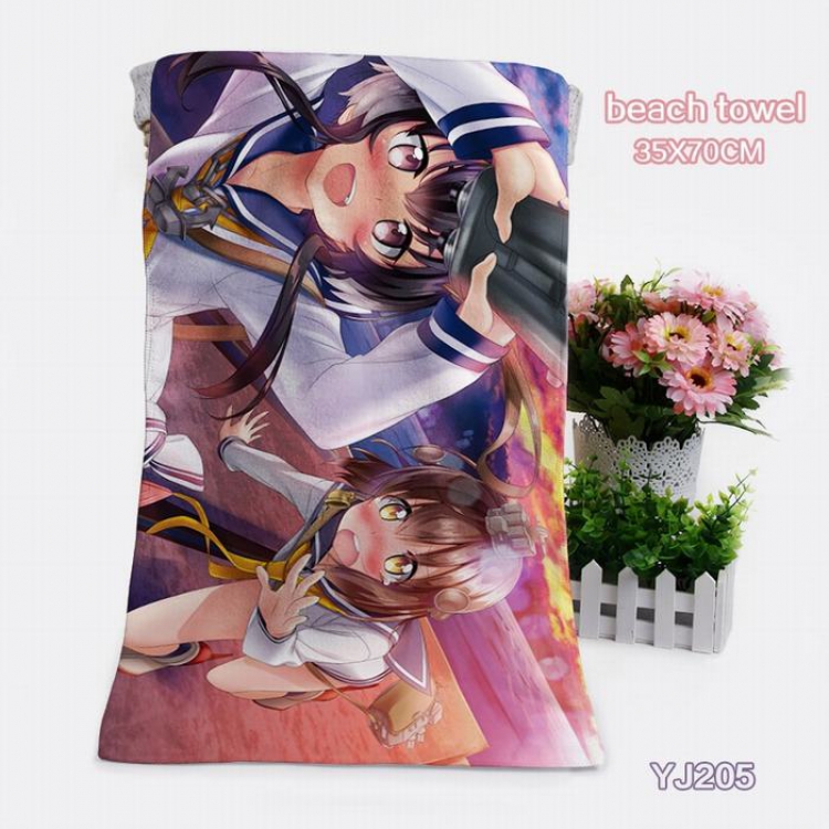 Kantai Collection Anime bath towel 35X70CM YJ205