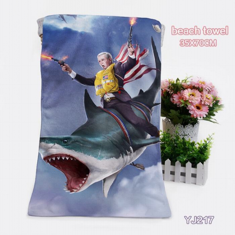 America bath towel 35X70CM YJ217