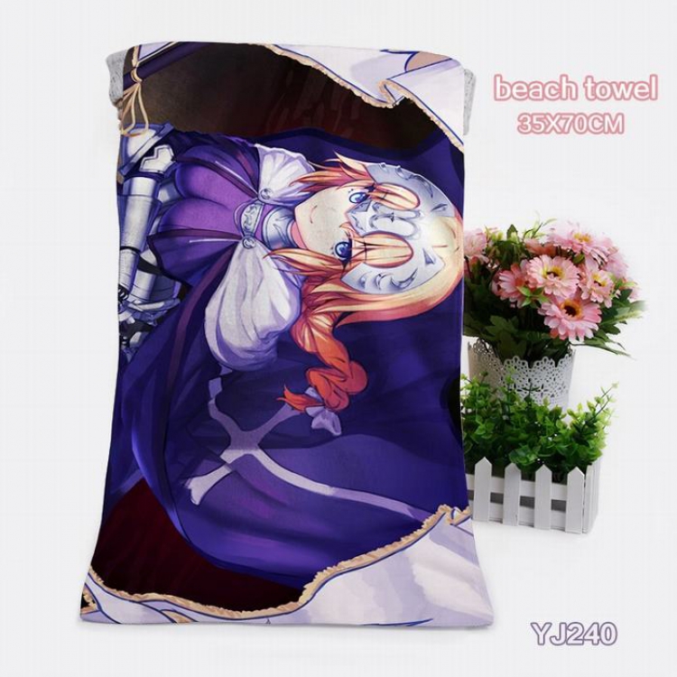 fate grand order Anime bath towel 35X70CM YJ240