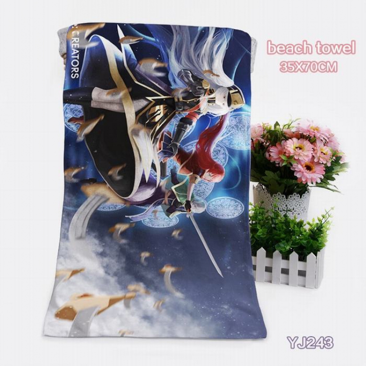 Re：CREATORS Anime bath towel 35X70CM YJ243