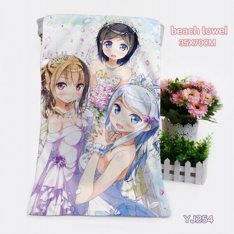 I wish I had a sister Anime bath towel 35X70CM YJ254