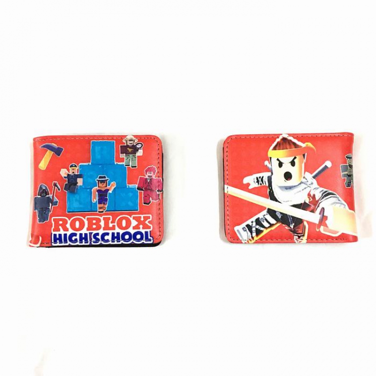 ROBLOX red Short wallet purse