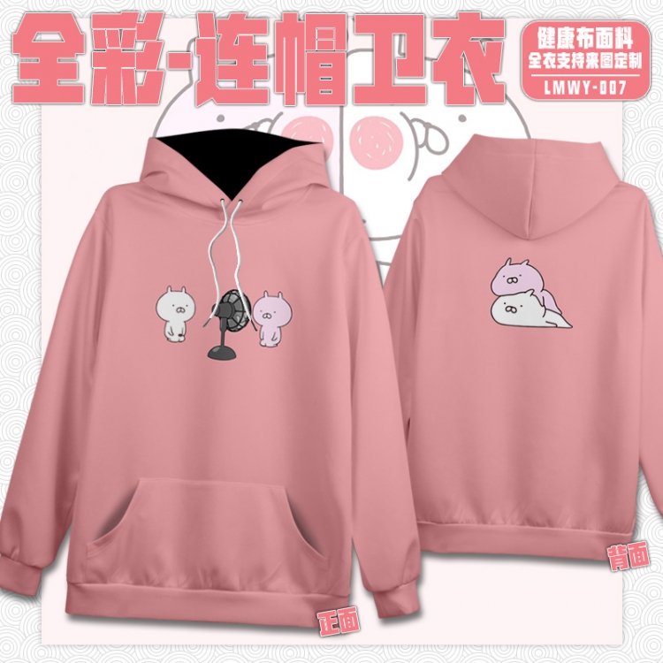 Rabbit pill Full Color Hooded sweater S M L XL XXL XXL-LMWY007