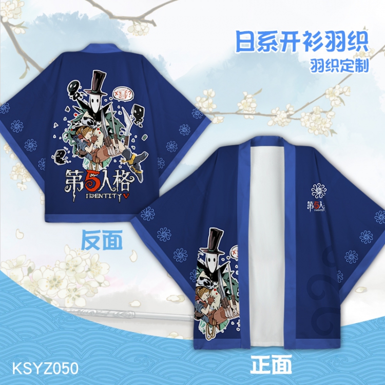 Fifth personality game Japanese style Cloak KSYZ050 S M L XL XXL XXL