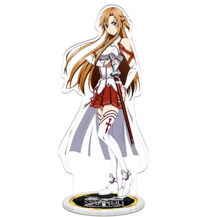 Sword Art Online Knight suit Yuuki Asuna Acrylic Human form Licensing 21CM