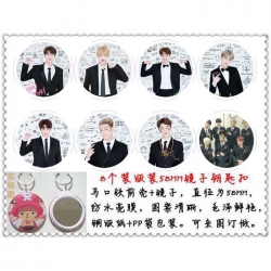 BTS C style a set of 8 mirror ...