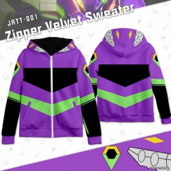 EVA Full Color zipper Plus vel...