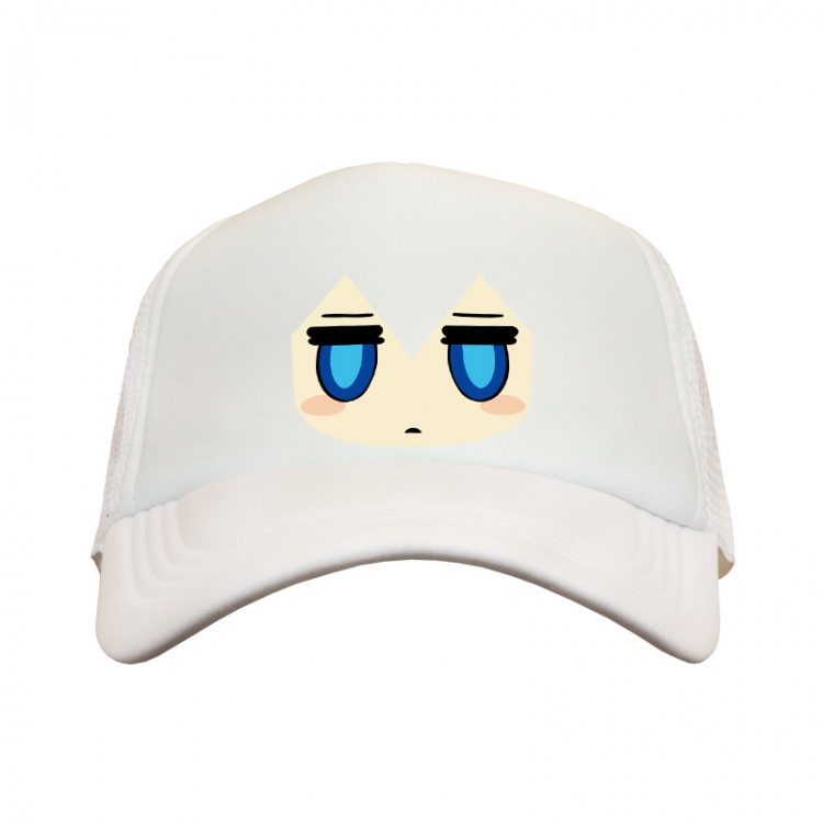 Black Rock Shooter White Mesh material Sunhat