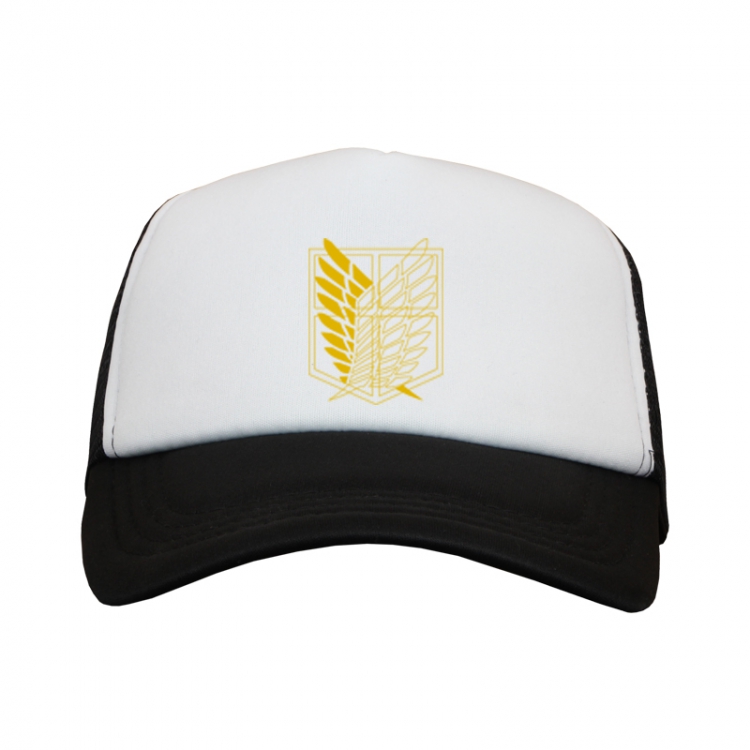 The King’s Avatar Black and White Mesh material Sunhat