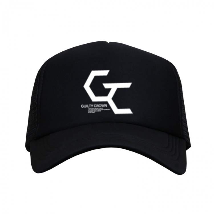 Guilty Crown Black Mesh material Sunhat