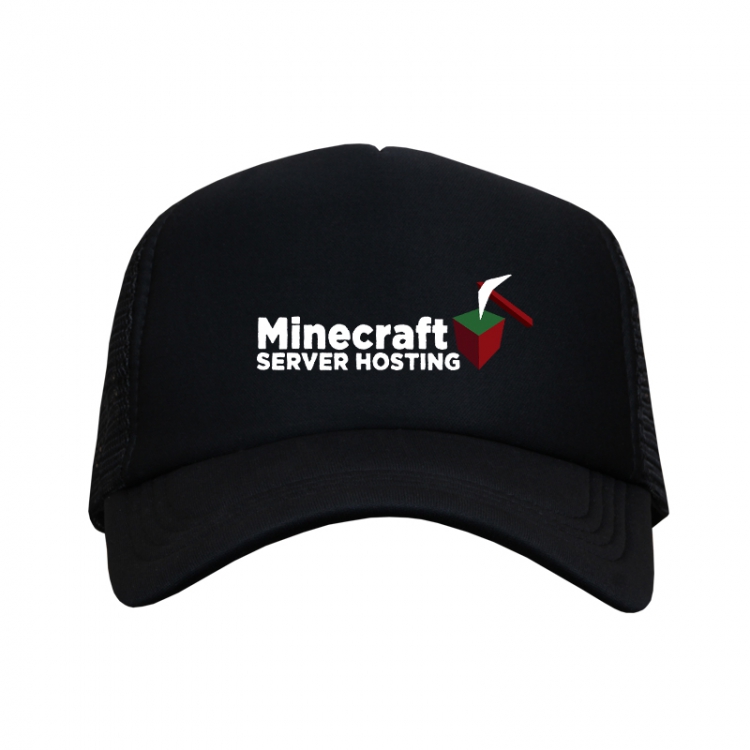 Minecraft Black Mesh material Sunhat