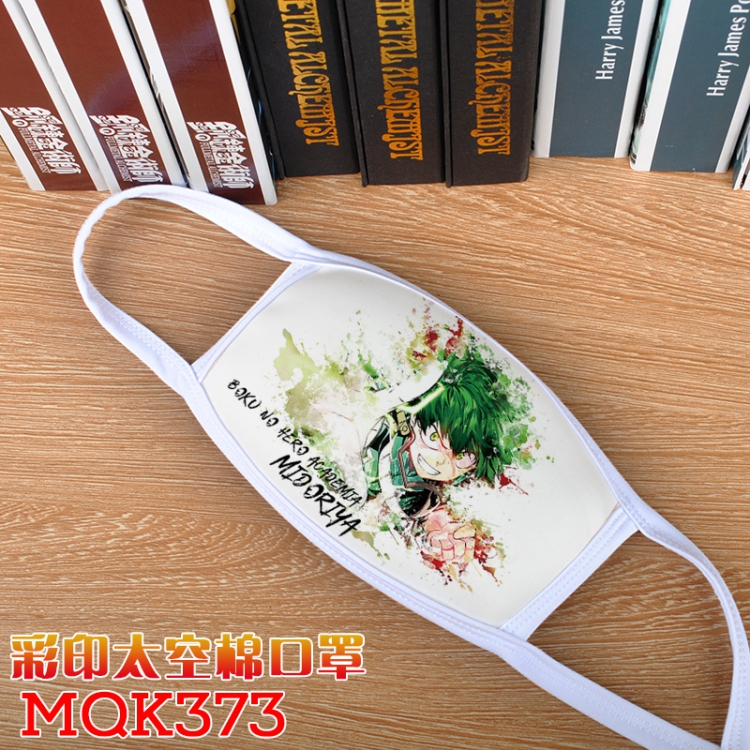 My Hero Academia Color printing Space cotton Mask price for 5 pcs MQK374