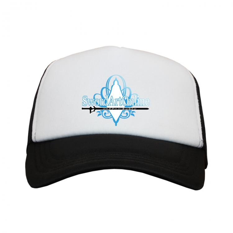Sword Art Online Sword tower Black and White Mesh material Sunhat