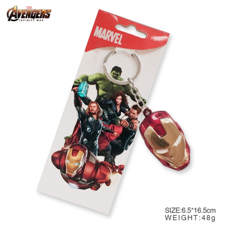 The avengers allianc 3 Infinite battle Iron Man Avatar 2 Key Chain Pendant