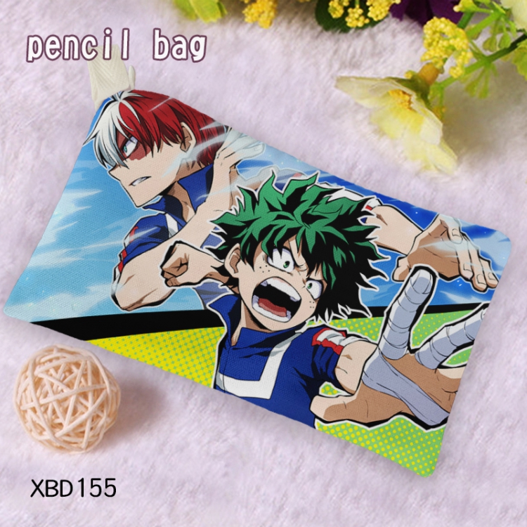 My Hero Academia Oxford cloth Pencil Bag 12X23CM price for 5 pcs XBD155