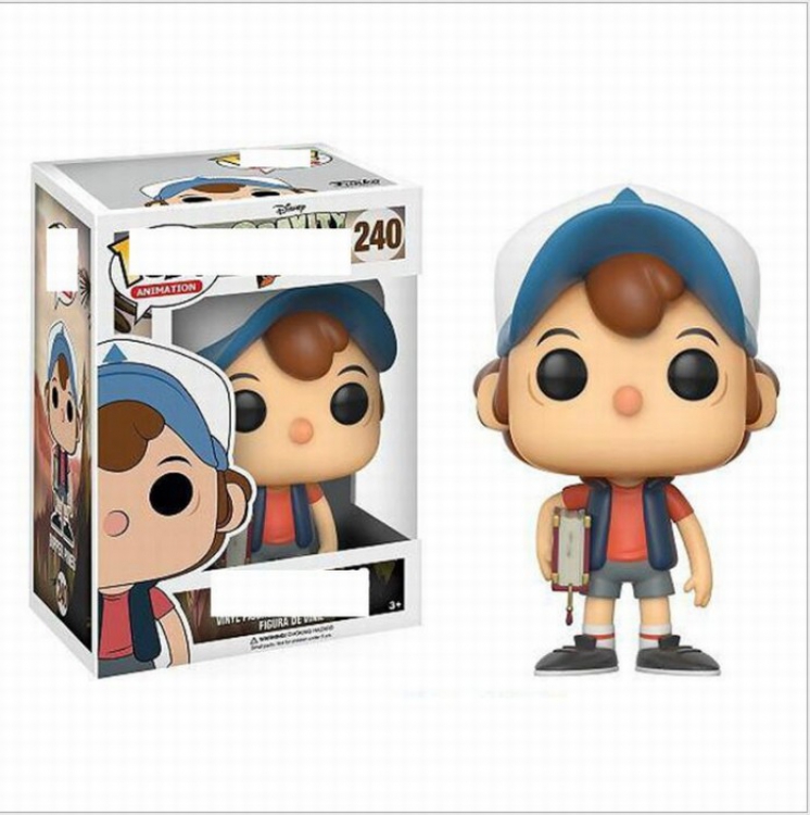 FUNKO-POP240  Gravity Falls Dip Boxed Figure Decoration 10CM140G