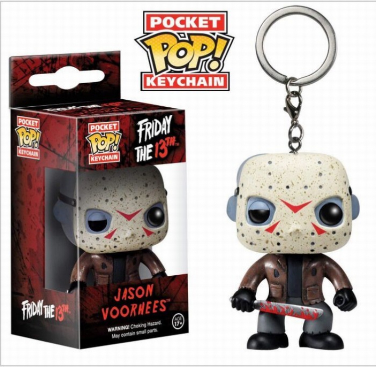 POP Friday the 13th Jason Boxed Keychain Pendant 0.33G 5CM