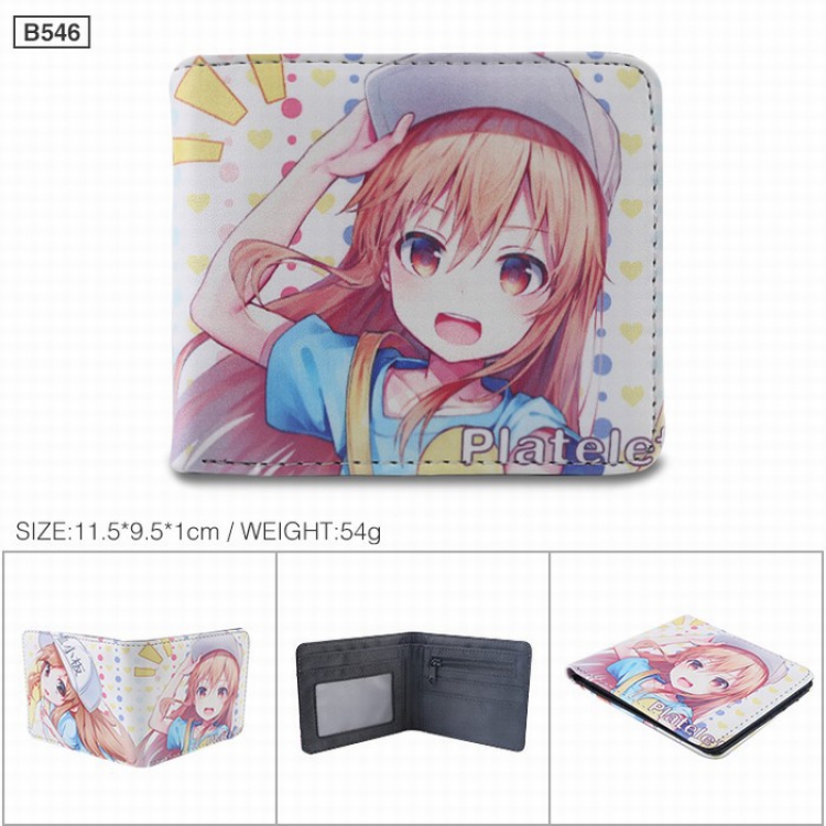 Working cell Twill Fold Short paragraph Wallet Purse style A