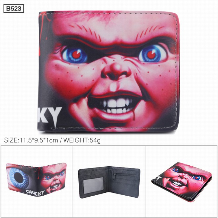 Child's Play Twill Fold Short paragraph Wallet Purse style C