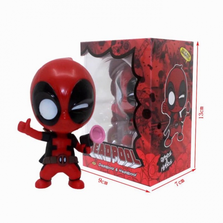 HT Deadpool speaker Boxed Figure Decoration 9CM 100G a box of 72