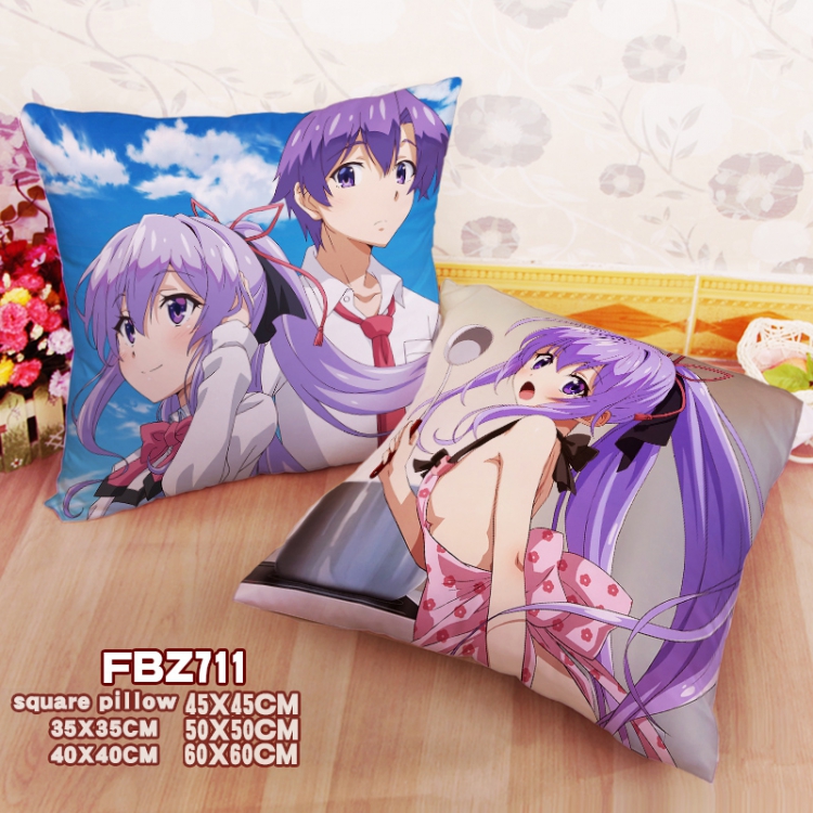 Square universal double-sided full color pillow cushion 45X45CM FBZ711