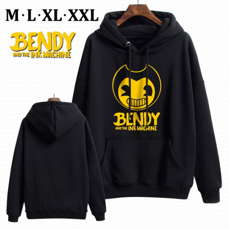 Bandi Black Brinting Thick Hooded Sweater M L XL XXL Style B