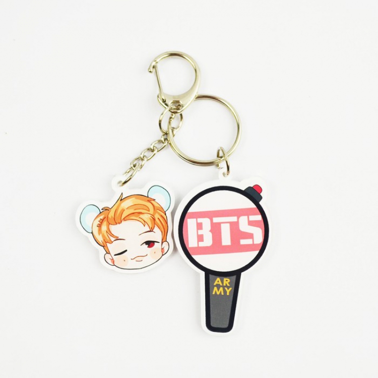 BTS r-moest Cartoon doll keychain pendant price for 10 pcs