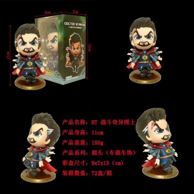 The avengers allianc HT Fighting Doctor Strange Figure Decoration 12CM 145G a box of 72