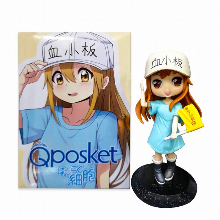Working cell Platelet Boxed Figure Decoration 10cm a box of 100