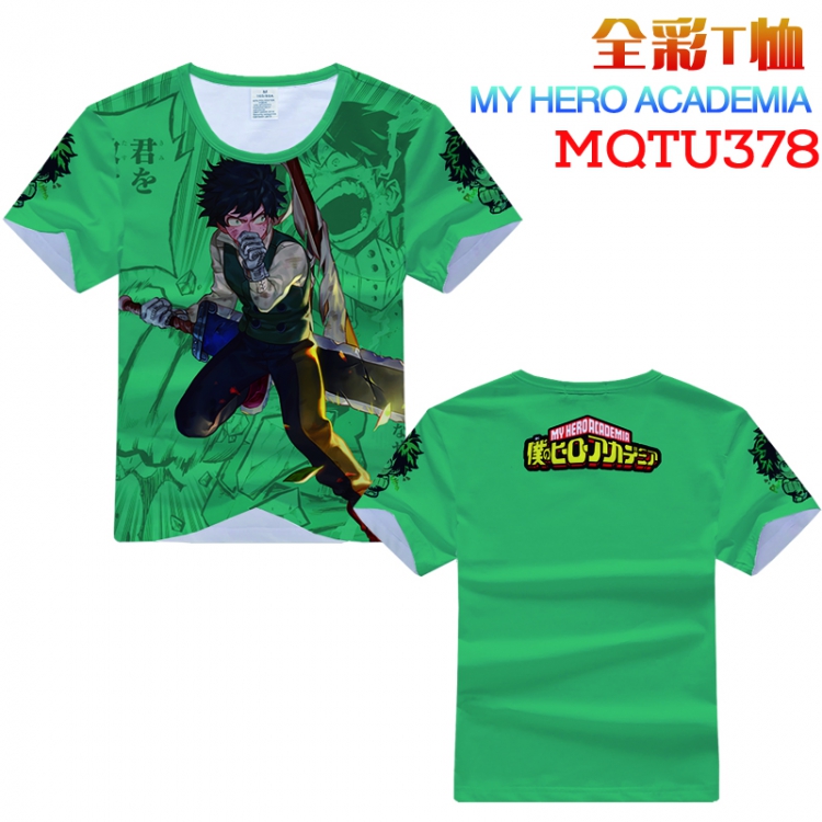 My Hero Academia Full color printed short-sleeved T-shirt S M L XL XXL XXXL MQTU378