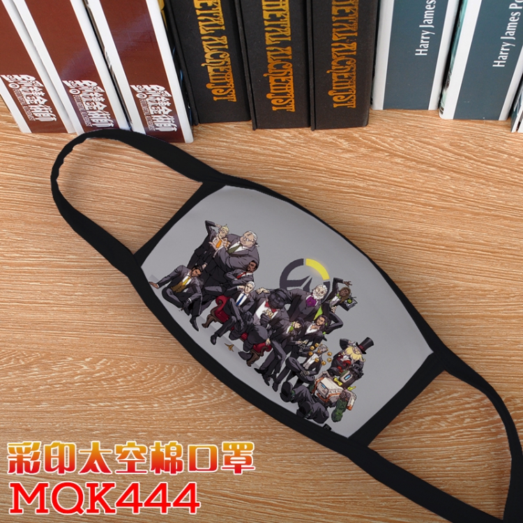Overwatch Color printing Space cotton Mask price for 5 pcs MQK444