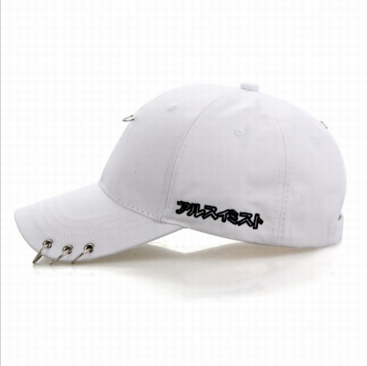 G-DRAGON Same paragraph White Baseball cap Hat price for 5 pcs