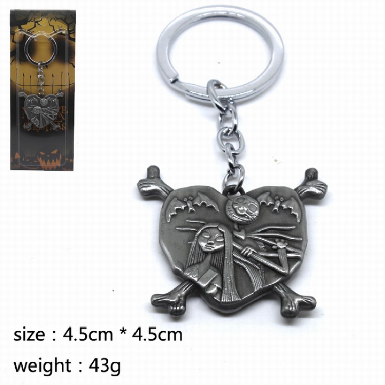 The Nightmare Before Christmas Key Chain 4.5X4.5CM 43G