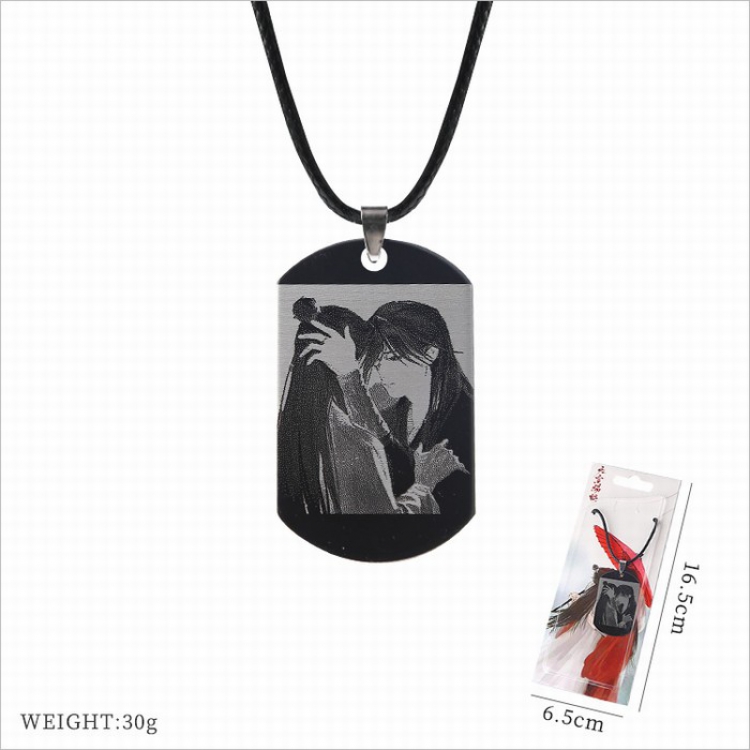 Heavenly Palace blessing Stainless steel black sling necklace price for 5 pcs style B