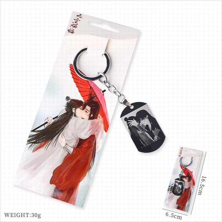 Heavenly Palace blessing Stainless steel Keychain pendant price for 5 pcs style B