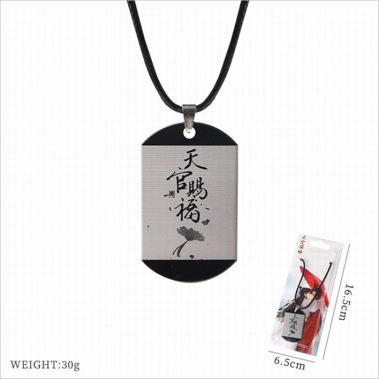 Heavenly Palace blessing Stainless steel black sling necklace price for 5 pcs style A