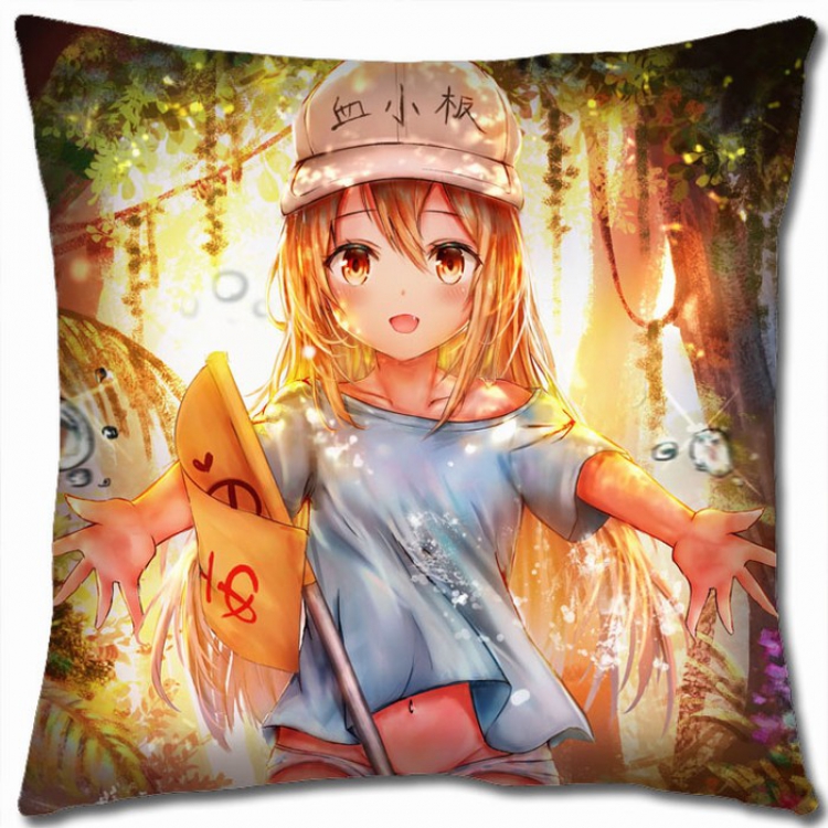 Working cell Double-sided full color pillow cushion 45X45CM G3-14 NO FILLING